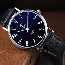 Yazole Quartz Classic Business Leather Strap Watch