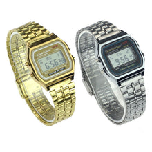 Vintage Stainless Steel Digital Watch